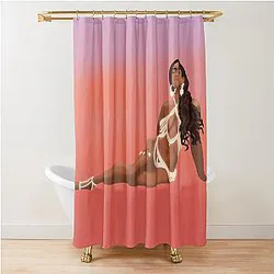 Ari Lennox Shower Curtain