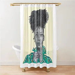 Ari Lennox Pho Shower Curtain