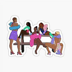Ari Lennox Bust It Fan Art Sticker