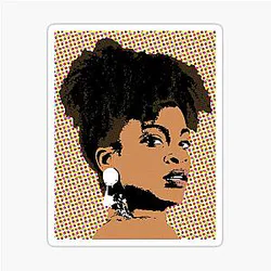 Ari Lennox Pop Art Sticker