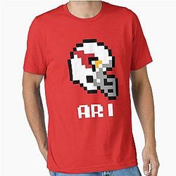 Arizona Cardinals Tecmo Super Bowl Football Helmet Essential T-Shirt