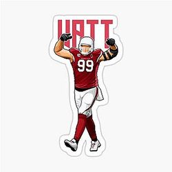 Art Arizona Cardinals Sticker