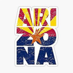 Art Arizona Cardinals Sticker