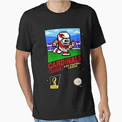 Arizona Cardinals 8-bit Football Videogame Cart Essential T-Shirt