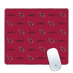 Skinit Small Gaming Mouse Pad Officially Licensed NFL Arizona Cardinals Blitz Series Design with Stitched Edges Waterproof Non-Slip Rubber Base Desk Mat for Keyboard Mouse