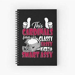 Art Arizona Cardinals Spiral Notebook