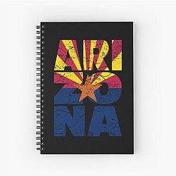 Art Arizona Cardinals Spiral Notebook