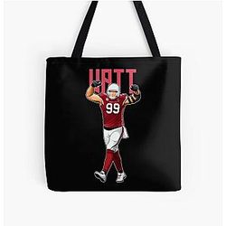 Art Arizona Cardinals All Over Print Tote Bag