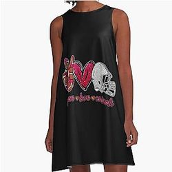 Arizona Cardinals A-Line Dress