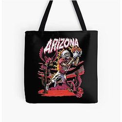 Art Arizona Cardinals Over Print Tote Bag