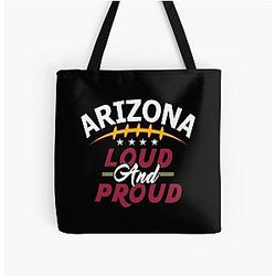 Art Arizona Cardinals All Over Print Tote Bag