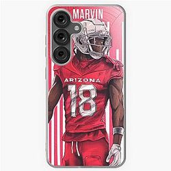 Marvin Harrison Jr. Arizona Cardinals Wide Receiver Samsung Galaxy Soft Case