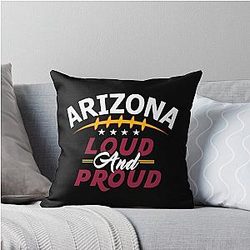 Art Arizona Cardinals Throw Pillow