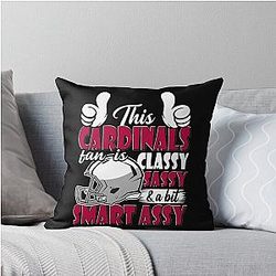 Art Arizona Cardinals Throw Pillow