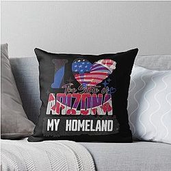 Art Arizona Cardinals Throw Pillow