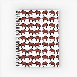 Razorbacks, Arkansas, Hogs, Woo Pig Sooie Notebook