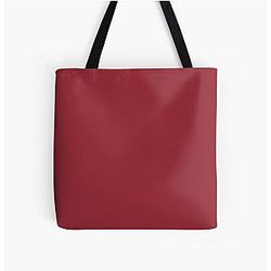 Arkansas Razorbacks Minimalist Solid Color Aesthetic Design Tote Bag