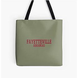 Arkansas Razorbacks Campus All Over Print Tote Bag