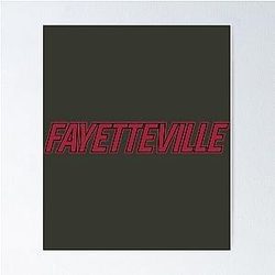 Arkansas Razorbacks Text Poster