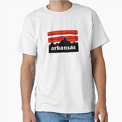Arkansas Razorbacks Mountains Classic T Shirt