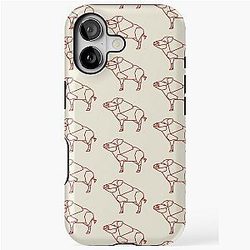 Razorback Football iPhone Case