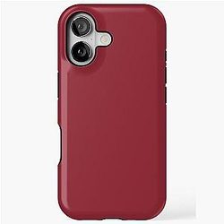 Arkansas Razorbacks Minimalist Solid Color Aesthetic Design Tough Case