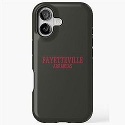 Arkansas Razorbacks Campus Text iPhone Tough Case