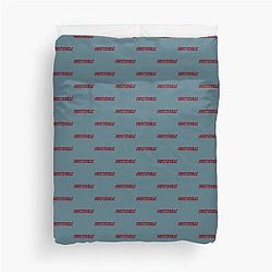 Arkansas Razorbacks Text Duvet Cover