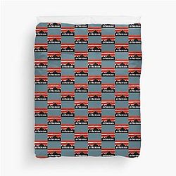 Arkansas Razorbacks Mountains Duvet Cover