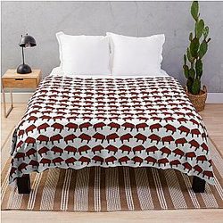 Razorbacks, Arkansas Razorbacks, Go Hogs, Woo Pig Sooie Throw Blanket