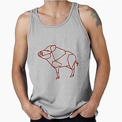 Arkansas Razorbacks Hogs Football Baseball Tank Top