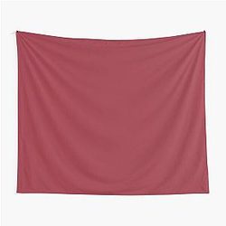 Arkansas Razorbacks Minimalist Solid Color Aesthetic Design Tapestry