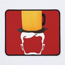 Beers on Arkansas Razorbacks Baseball Mouse Pad