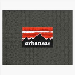 Arkansas Razorbacks Mountain Jigsaw Puzzle