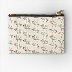 Arkansas Razorbacks Zipper Pouch