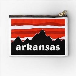 Arkansas Razorbacks Zipper Pouch