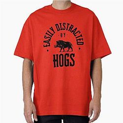 Easily Distracted by Arkansas Razorbacks T-Shirt