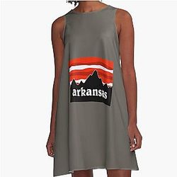 Arkansas Razorbacks A-Line Dress