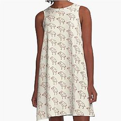 Razorback A-Line Dress
