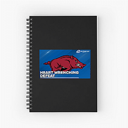 Arkansas Razorbacks Merch For Fans Arkansas Razorbacks Notebook