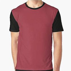 Arkansas Razorbacks Solid Color Aesthetic Design Graphic Tee
