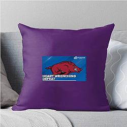 Arkansas Razorbacks Merch For Fans Arkansas Razorbacks Pillows Cover