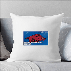 Arkansas Razorbacks Merch For Fans Arkansas Razorbacks Pillows Cover
