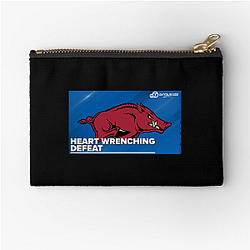 Arkansas Razorbacks Merch For Fans Arkansas Razorbacks Zipper Pouches