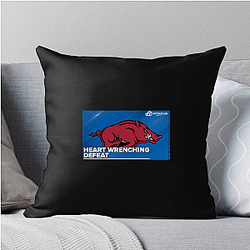 Arkansas Razorbacks Merch For Fans Arkansas Razorbacks Pillows Cover