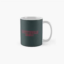 Arkansas Razorbacks Campus Text Classic Mug