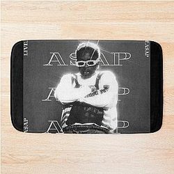 Asap Rocky Black Art Bath Mat