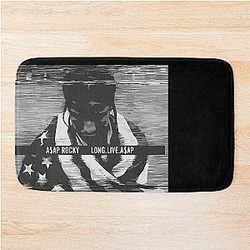 Long Live ASAP Rocky Illustration Bath Mat