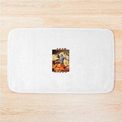 Asap Rocky Orange Distance Bath Mat
