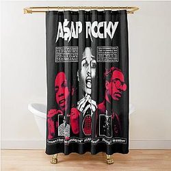 Asap Rocky Poster Shower Curtain